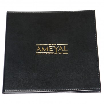 53.1 - AWEM6607 -  Capas de Ementas para Restaurantes de Cantos Interiores