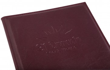 190 - AWEM2130 - Carta de Postres Restaurante El Dorado- Carcela-2parafusos interiores - Empuria brava Entrada Nova Referencia Site