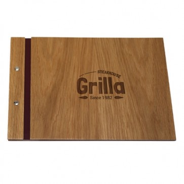 AWMAD 1432 Cartas de Madera para Restaurantes