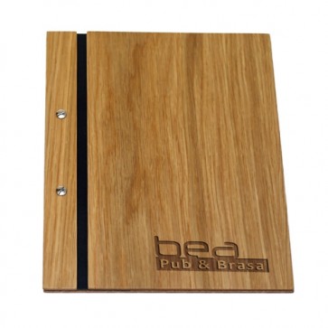 AWMAD 1459 Cartas de Restaurantes de Madera