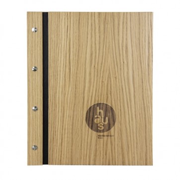 AWMAD 1470 Portamenús de Madera Para Restaurantes Personalizado 