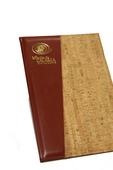 3 - AWEM55 - Ementa A4 HF- alta frequencia -Virada Bicolor design folhas HF