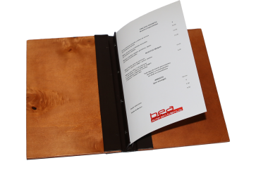 8 - AWEM6560 -19x32cm madeira tratada cor especial 4 parafusos