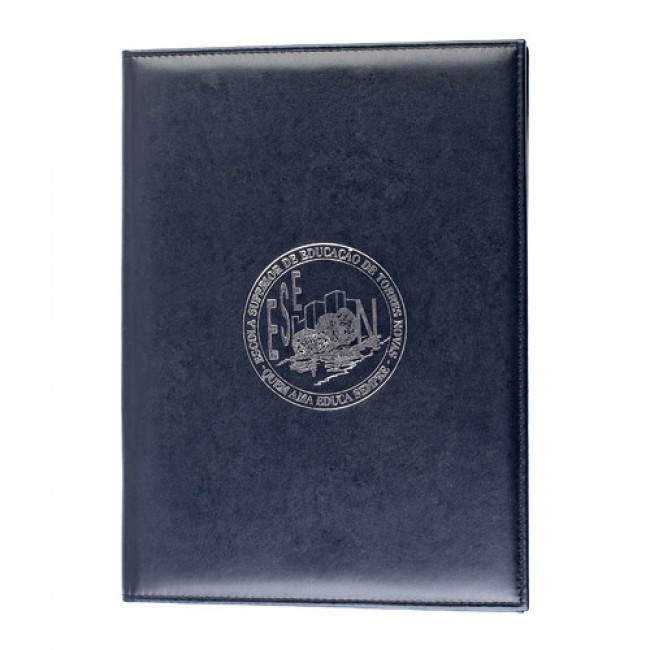 AWPD 1260 Porta Diplomas de Pele Sintética para Universidades
