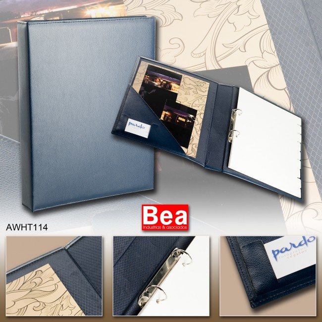 Carpeta de HabitaciÃ³n hotel Formato Sup. A4 AWHT 114